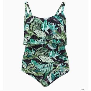 Torrid Jurassic Park One Piece Swimsuit Size 4
